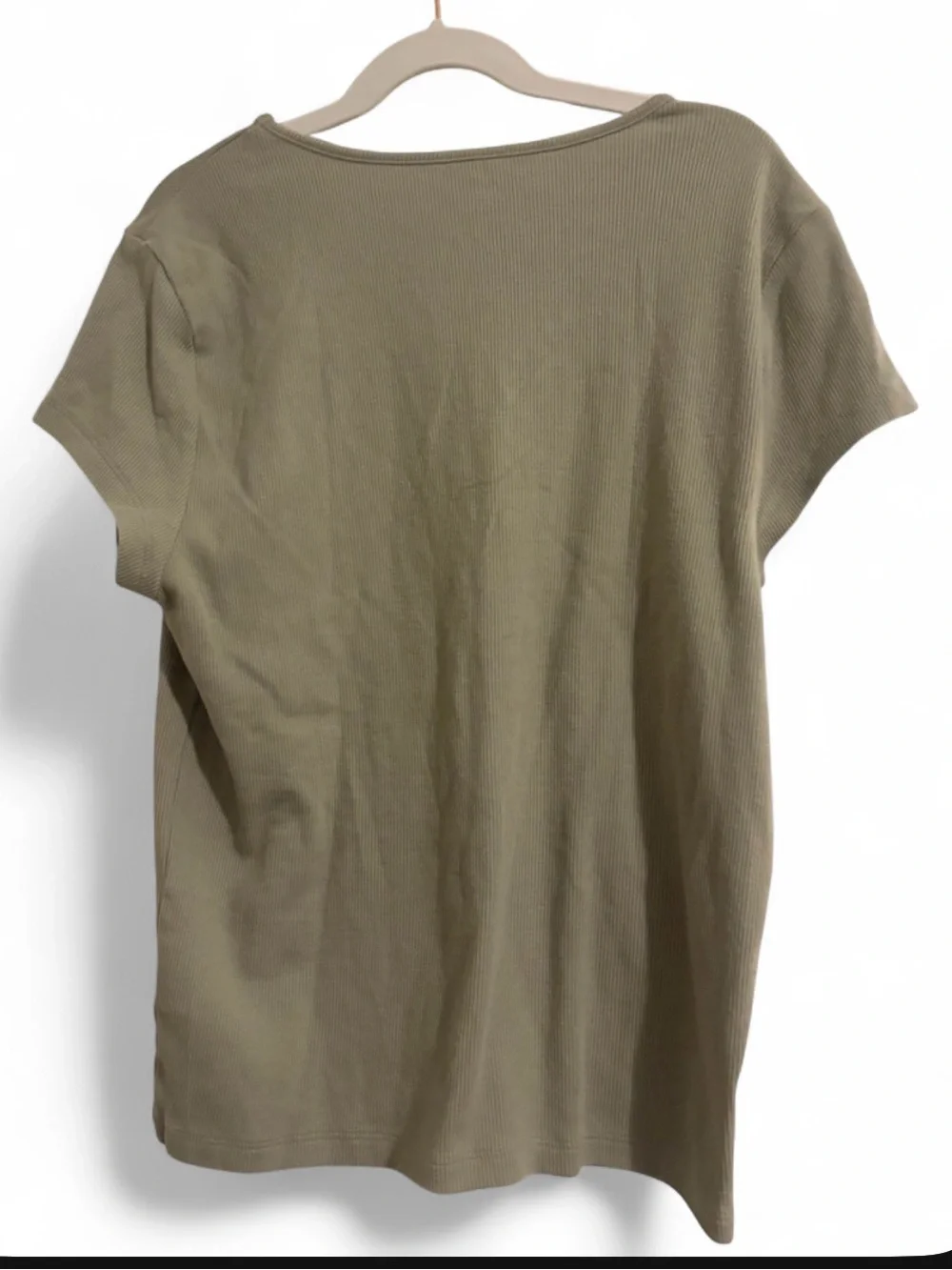 American Eagle Outfitters Olive Graphic Sunflower Tee